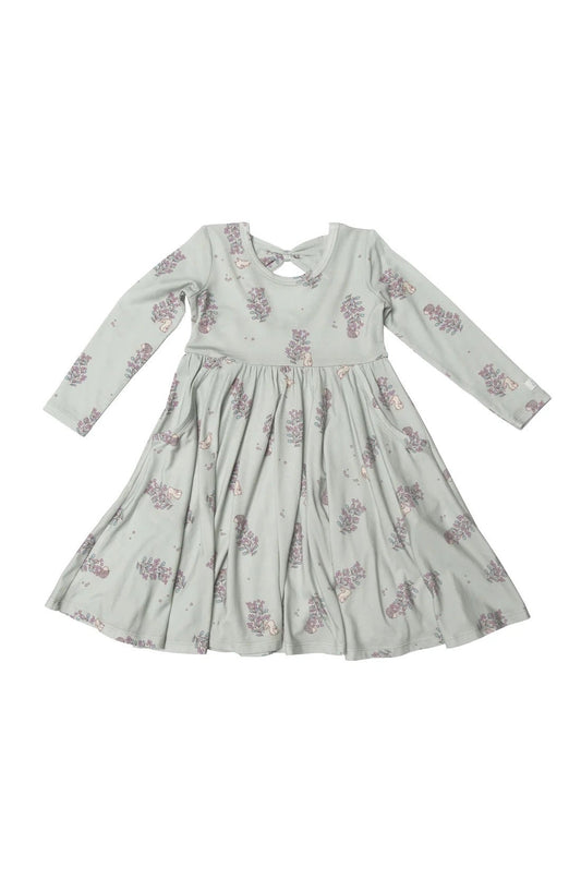 LouLou Lollipop Skater Dress in Hedgehog Forest