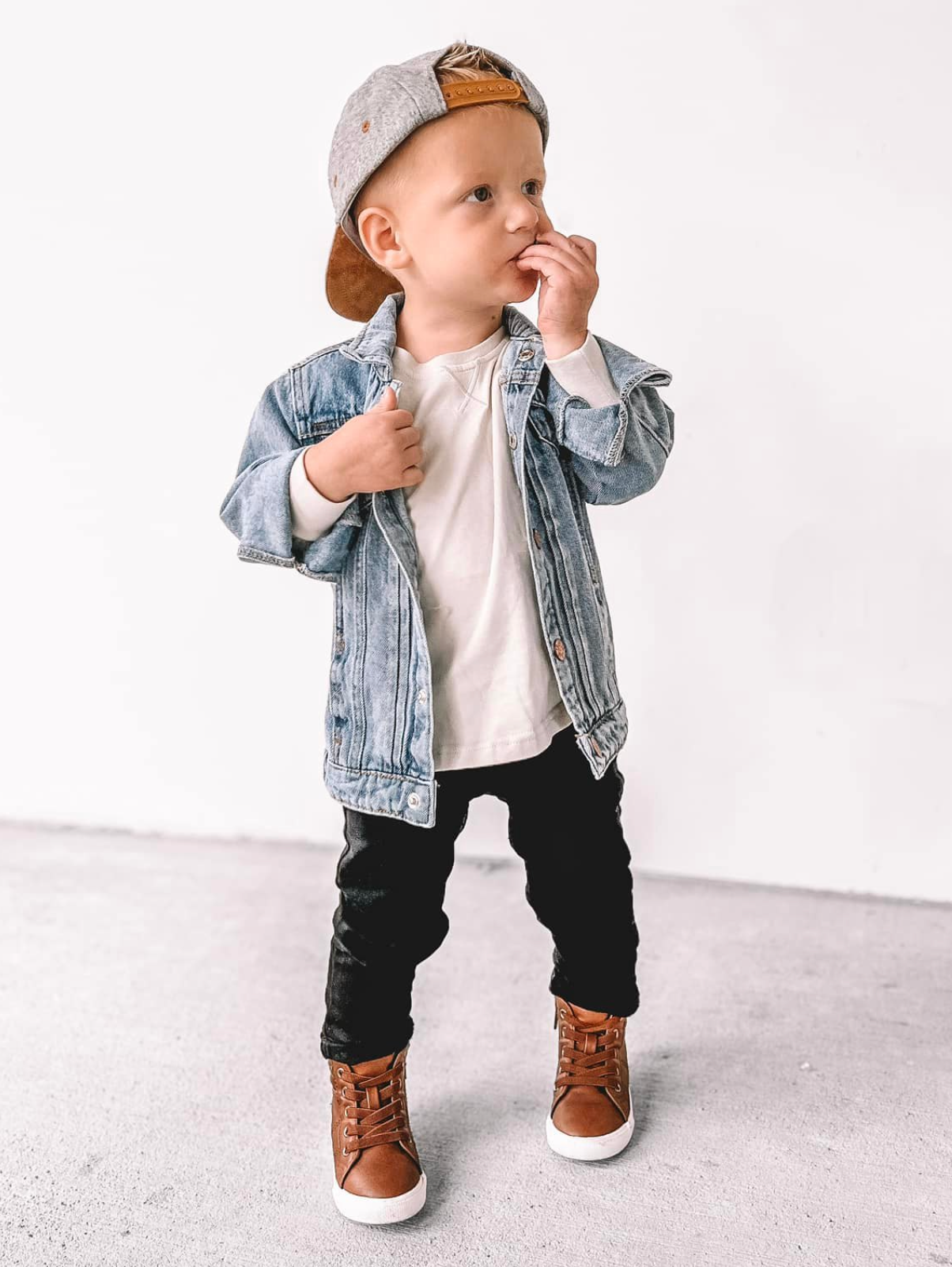 Little Bipsy Denim in Black